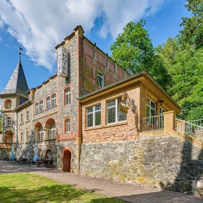 Hotel Bodeblick 布蘭登堡附近的飯店