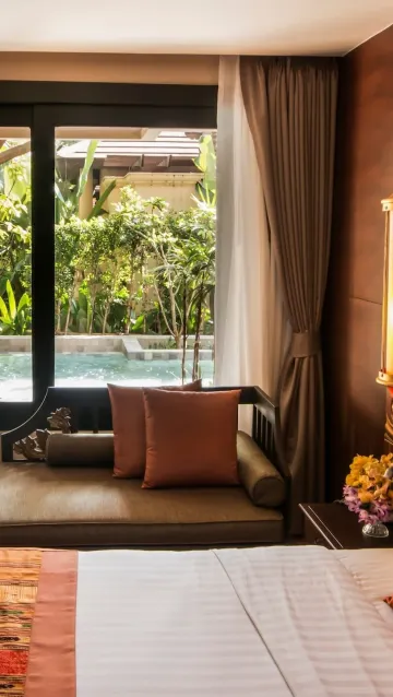 Double Or Twin Deluxe Lanna Plunge Pool Access