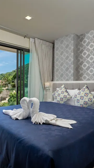 ห้องสวีทแบบสองห้องนอนพร้อมทิวทัศน์ทะเล