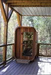 Wet Dry Sauna w Fireplace Close to Waterfalls - 3-Star