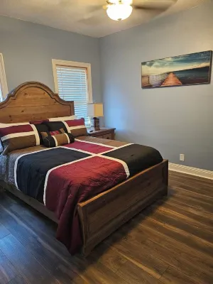 3-bedroom house in enjoyable Laurel with WiFi, AC Hotels near Agape Church