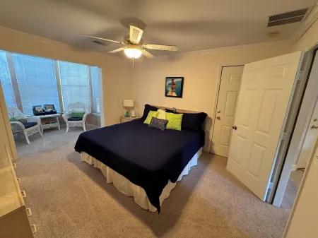 Mike and Lee's relaxing 2-bedroom lakefront condo at Ozark Mountain Resort.