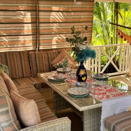 Pool fronted Luxury re furbished  Villa with Fairmont beach club access card.