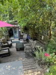 Cozy Creekside Cabin in Santa Cruz Mountains 브롬머 스트리트 카운티 공원 주변 호텔
