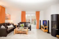 Reethus, 3 bedrooms + 1 infant, 2 bathrooms, fireplace, sauna, outdoor whirlpool, garden, WLAN - 民宿