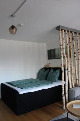 1-room apartment with large balcony, sauna + swimming pool in the house Hotels in der Nähe von Haldenmathisenhof, Schönwald im Schwarzwald
