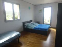 F3 of 80m ², swimming pool with sight on sea and mountains Arrival possible during the week