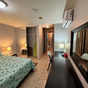 Walking distance to Boqueron ‘Poblado’, full A/C, 3 bdr/2.5 bath, sleeps 8