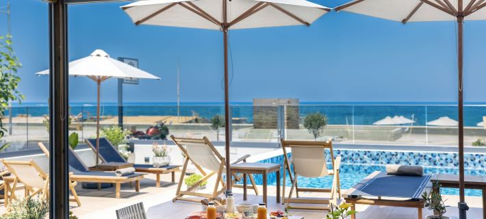 Calla Luxury Seafront Suites Hotels in Rethymno
