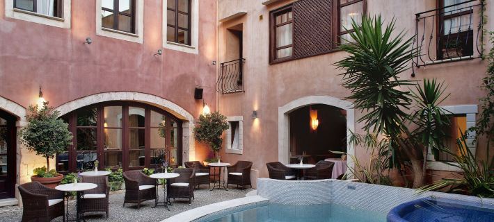 Rimondi Boutique Hotel - Small Luxury Hotels of the World Hotéis em Rethymno