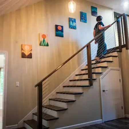 3 bedrooms, close to skiing and lakes.