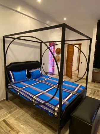 Luxury Villa in Ngaparou with Private Pool, 4 Bedrooms and Total Comfort Отели в г. Ngaparou