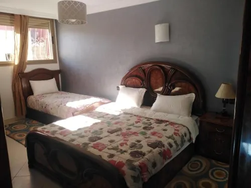 5 Minutes to Beach1km To Agadir Big Sallon 2BED Free Park And Free Services Room Hôtels à : Tamraght
