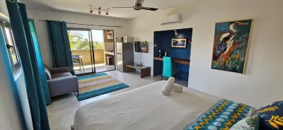 Studio Appart with Pool 15min from Grand bay 그랑고브 호텔