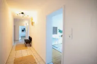Seahorse, stylish apartment centrally located in Ulm, 3 bedrooms, kitchen, bathroom