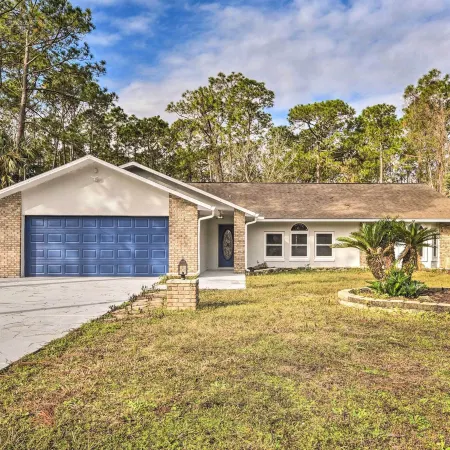 Palm Coast Home ~ 7 Mi to Flagler Beach!
