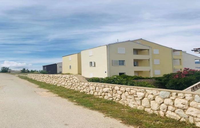 Apartment La Eva Pag - One Bedroom Apartment with Balcony and Sea view