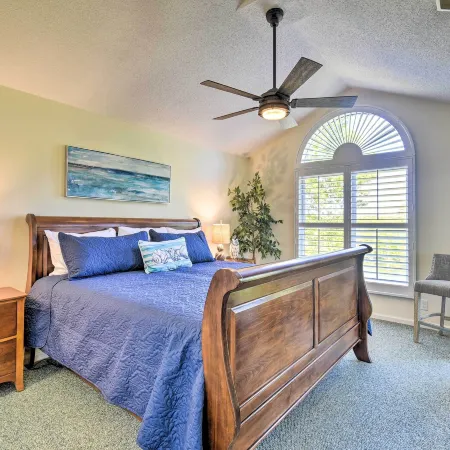Sea Trail Resort Villas Condo w/ Community Perks!