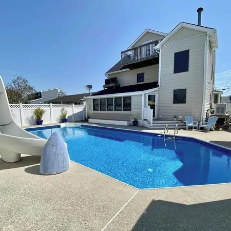 Brigantine Private Oasis – Inground Pool w/ Slide, 3Br + Loft – Pet Friendly