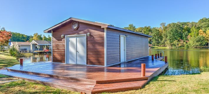 Charming, Lakefront A-frame With Private Dock, Lakeside Gazebo, Spacious Deck Hotels in Spotsylvania County