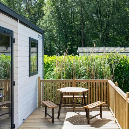 Charming Caravan with Terrace for 6