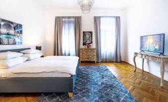 Apartment with Terrace and King Bed in Krems City