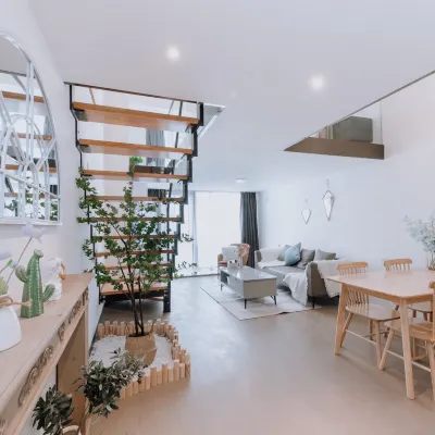 蜜闕loft度假公寓（青島台東步行街店） 鄰近市北區的酒店
