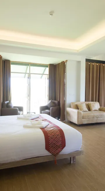 ห้องดีลักซ์พร้อมเตียงคู่