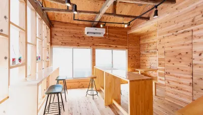 Fire and Sake A Liquor Store Where You Can Rent 오시마 호텔