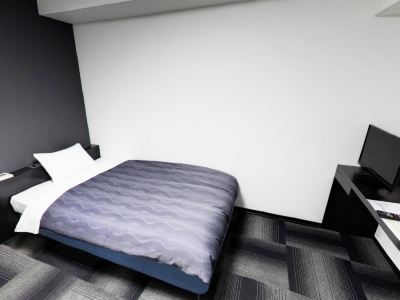 バス付きシングル、山の景色 四国セントラルホテルの写真