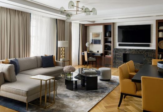 호텔 객실 내부 전경