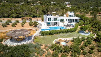 Luxury Villa in Es Cubells with Stunning Seaviews Hotels in der Nähe von Platja des Cavallet