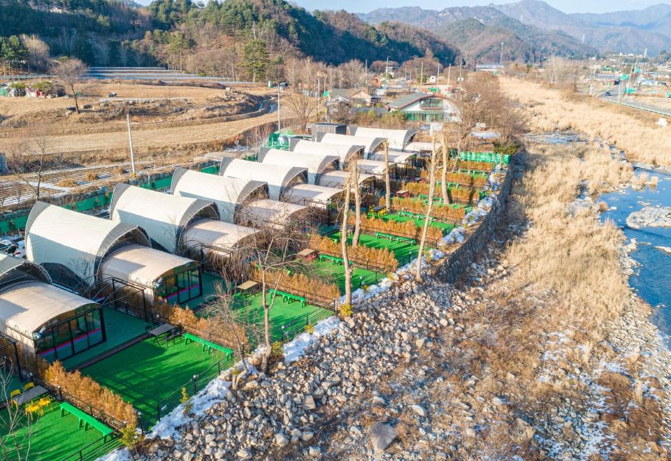 가평 아만다 키즈 글램핑 호텔 구성 및 특징 이미지