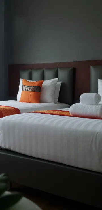 วิลล่าทวินเดลักซ์ ห้องไม่สูบบุหรี่