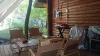 Saunabicycle Rental Log House Brown Log Các khách sạn ở Yamanakako