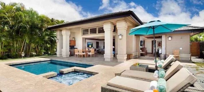 Luxury 4 Bedroom with private pool & Spa Hoteles en Puakō