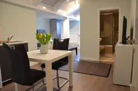 Newly built holiday apartment in a modern country house style. 10 min cycle path to the beach