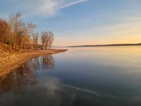 The Barge Inn has amazing views of beautiful Kentucky Lake.
