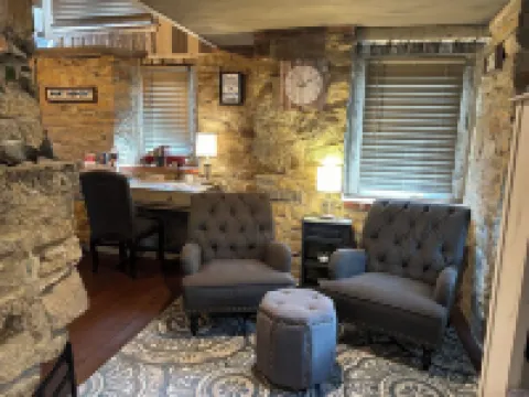 Unique cottage built in the 1800s, Granite Cliffs of Port Deposit  Maryland.