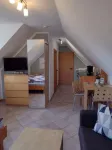 You will find a peaceful idyll and relaxation here in the Apartment-Feldsteingarten.