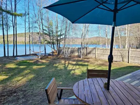 Winter on North Pond! Ski Sunday River/Mt Abram