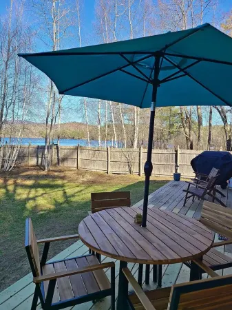 Winter on North Pond! Ski Sunday River/Mt Abram