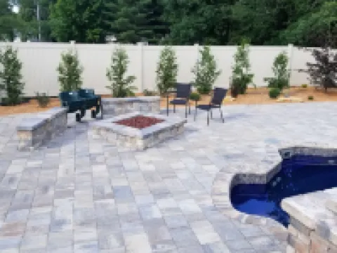 Outdoor oasis on the plateau