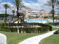 1st line of beach, urb Las Americas; Ideal for relaxation of the whole family