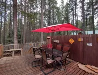 Happy Trails:  Modern Cabin in the Woods, One Level Home, Easy Access