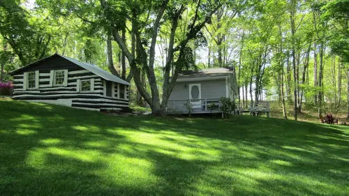 Log House in the Country
