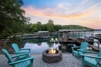 Freshly renovated Lake house right on the water. Lots of indoor & outdoor space.
