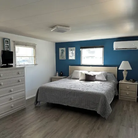 Canal-Front Coastal Escape with Private Dock & King Suite