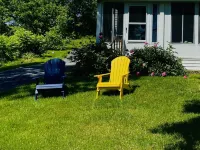 New Dock with Large Platform.  Bring the Boat!  Lakefront Farmhouse. Hotels in Varick