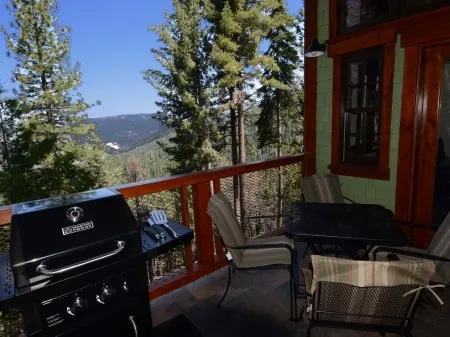 Custom Cottage, Fireplace, Views, A/C, Private Deck, Central to Yosemite Park